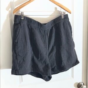 *Madewell* Women's Faded Black Casual Shorts